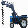 Deep Bore Pile Drilling Machine on Tractor